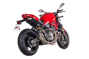 QD EXHAUST Ducati Monster 1200 (17/21) Dual Slip-on Exhaust "Gunshot" (EURO4) – Accessories in Desmoheart – an Motorcycle Aftermarket Parts & Accessories Online Shop