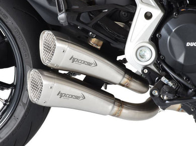 HP CORSE Ducati Diavel 1260 Semi-Full Dual Exhaust System 