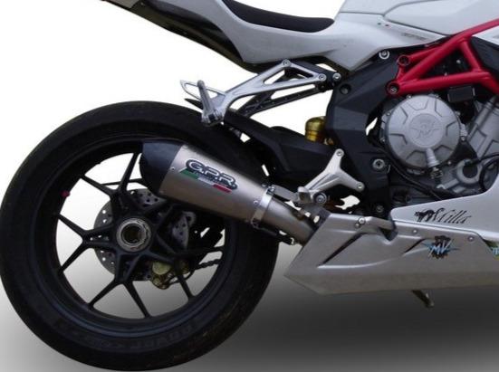 GPR MV Agusta F3 675/800 (12/17) Slip-on Exhaust 