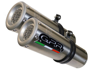 GPR Ducati Monster 796 Dual Slip-on Exhaust "M3 Inox" (EU homologated)