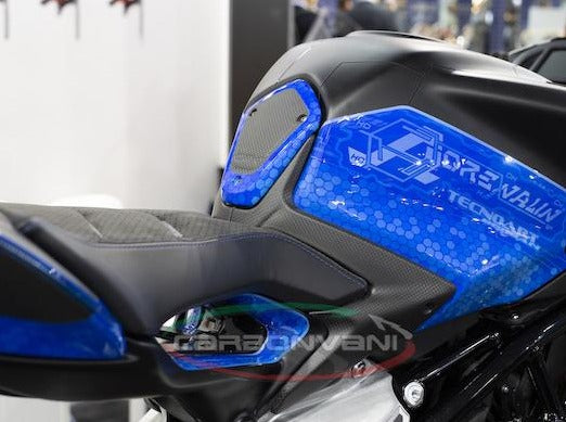 CARBONVANI MV Agusta Dragster (2018+) Carbon Fuel Tank Protection – Accessories in Desmoheart – an Motorcycle Aftermarket Parts & Accessories Online Shop