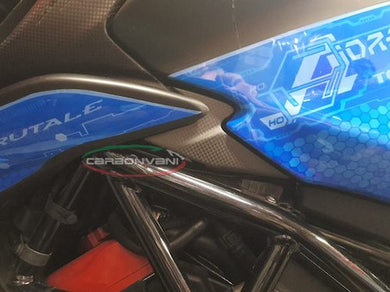 CARBONVANI MV Agusta Dragster (2018+) Carbon Fuel Tank Finishes – Accessories in Desmoheart – an Motorcycle Aftermarket Parts & Accessories Online Shop