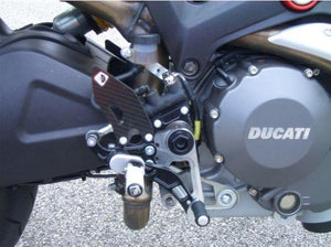 PRM01 - DUCABIKE Ducati Monster S2R/S4R Adjustable Pilot Rearset