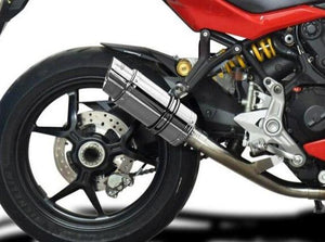 DELKEVIC Ducati Supersport 939 (17/20) De-Cat Slip-on Exhaust Mini 8"