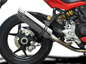 DELKEVIC Ducati Supersport 939 (17/20) De-Cat Slip-on Exhaust SL10 14"