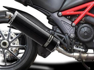 DELKEVIC Ducati Diavel 1200 Slip-on Exhaust Stubby 18" Carbon – Accessories in Desmoheart – an Motorcycle Aftermarket Parts & Accessories Online Shop