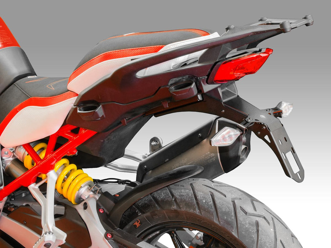 PRT16 - DUCABIKE Ducati Multistrada V4 (2021+) Adjustable License Plate Holder 