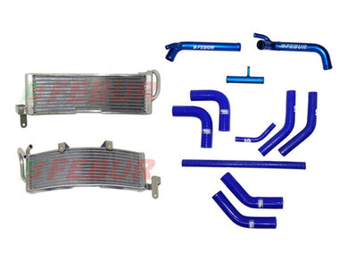 FEBUR Ducati Superbike 848/1098/1198 (07/13) Additional Racing Water Radiator (With silicon hoses)