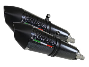 GPR Ducati Multistrada 620 Dual Slip-on Exhaust "GPE Anniversary Poppy" (EU homologated)