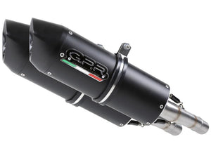 GPR Ducati Multistrada 1100 Dual Slip-on Exhaust "Furore Nero" (EU homologated)