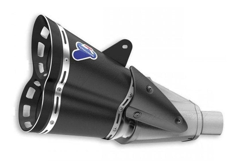 025CO - TERMIGNONI Ducati Diavel 1200 (14/18) Carbon Slip-on Exhaust (EU homologated)