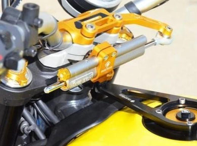 Ducati Scrambler (15/22) OHLINS Steering Damper + DUCABIKE Mounting Kit & Fuel Tank Cap