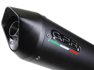 GPR Aprilia Tuono V4 1000 Slip-on Exhaust "Furore Nero" (EU homologated)