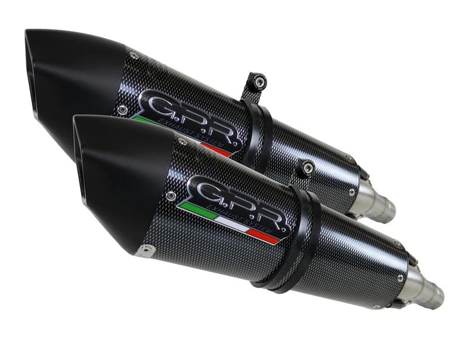 GPR Ducati Monster 696 Dual Slip-on Exhaust 