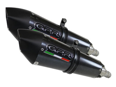 GPR Ducati Monster 796 Dual Slip-on Exhaust 