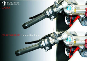 TM03 - DUCABIKE Ducati Scrambler / SuperSport Handlebar Tubes (adjustable 10 degrees)