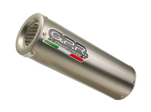 GPR MV Agusta Brutale 750 S Slip-on Exhaust "M3 Titanium Natural" (EU homologated)