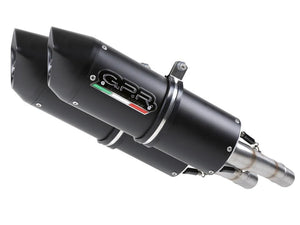 GPR Ducati Multistrada 1000 Dual Slip-on Exhaust "Furore Nero" (EU homologated)