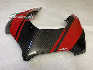 CARBONVANI Ducati Panigale V4 (2018+) Carbon Headlight Fairing (black/red R.2 version) – Accessories in Desmoheart – an Motorcycle Aftermarket Parts & Accessories Online Shop