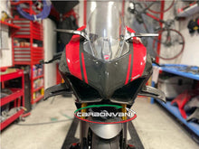 CARBONVANI Ducati Panigale V2 (2020+) Carbon Headlight Fairing (street version; black/red) – Accessories in Desmoheart – an Motorcycle Aftermarket Parts & Accessories Online Shop