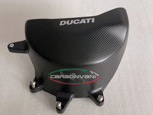 CARBONVANI Ducati Streetfighter V4 (2020+) Carbon Clutch Cover Protection (for OEM clutch)