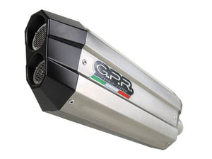 GPR Aprilia Caponord 1200 (13/15) Slip-on Exhaust "Sonic Inox" (EU homologated)