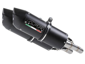 GPR Ducati ST4 Dual Slip-on Exhaust "Furore Nero" (EU homologated)